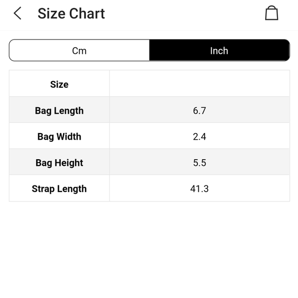 Clear small crossbody purse - Picture 7 of 8